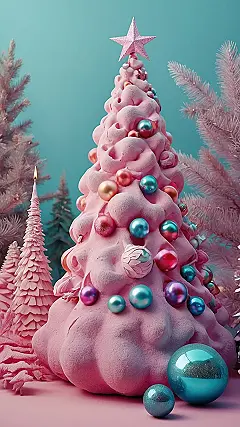 Pink Snowflake Dreams