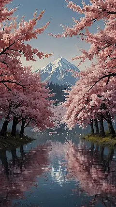 Fuji’s Floral Fantasy