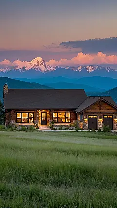 Sunset Rockies Escape