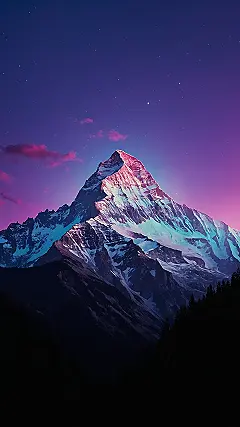 Mountain Peak View