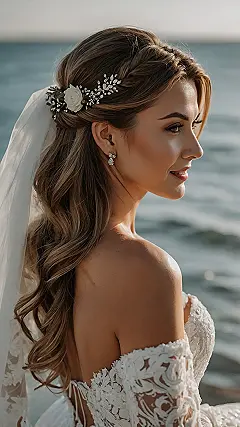 Shine Bright: 2025 Bridal Hair