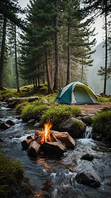 My Creative Process: Crafting a Camping Adventure