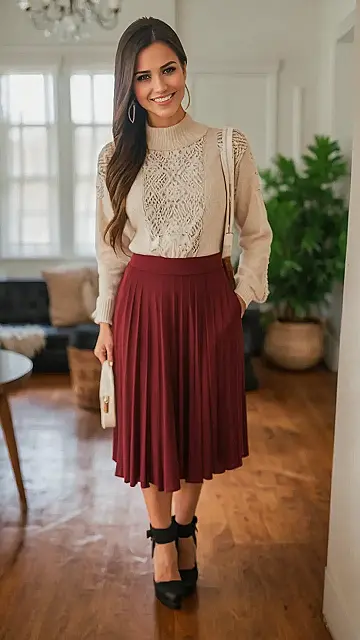 Pleated Power: Fall’s Elegant Statement