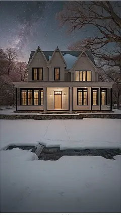 Icy Bloxburg Bungalow