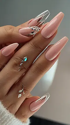 Fall Pink Nail Art:  The “I’m Ready for Autumn” Mani