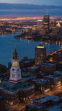 Beguiling Boston Twilight
