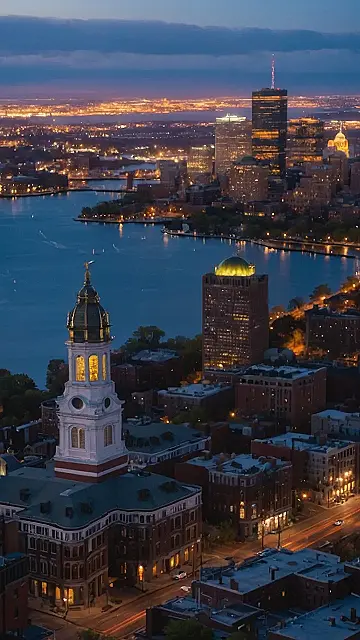 Beguiling Boston Twilight