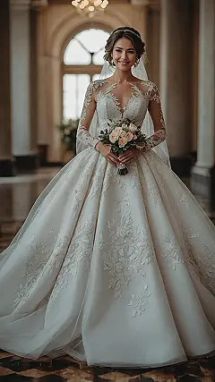 Effortless Grace Gown