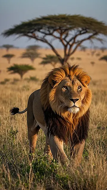 Lion’s Golden Hour