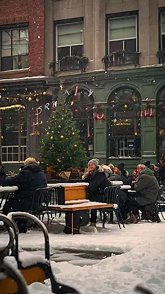 Manhattan’s Magic Moment:  A Christmas Tale