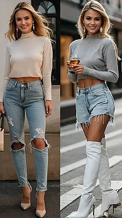 Double Denim Dreams: