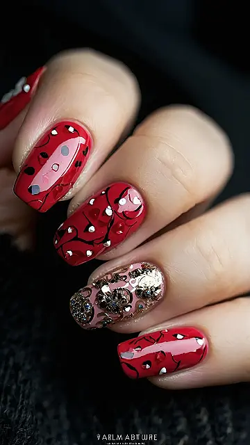 Valentine’s Nail Art