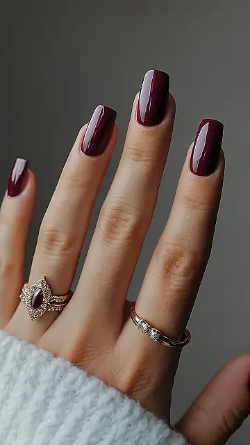 Fall in Love with Burgundy! üíÖüçÇ