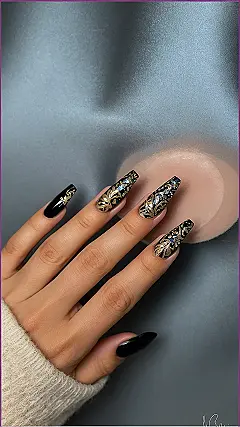 Black & Gold Majesty: