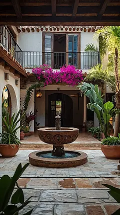 Flowing Fountains & Fiesta