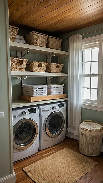 Cozy Clean Clothes Corner