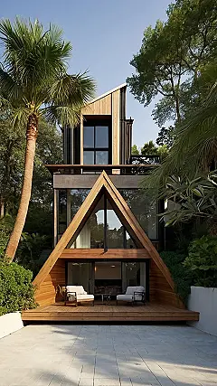A-Frame Aqua