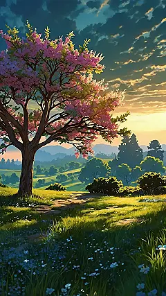 Bloom Sunset Bliss