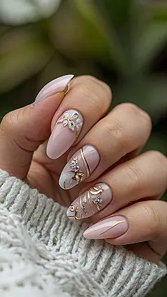 Rain Bloom Nails