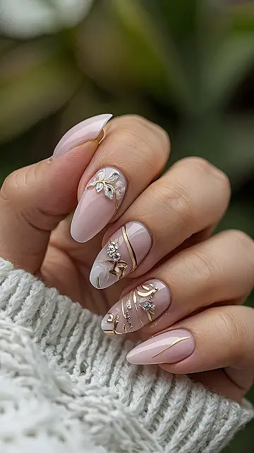 Rain Bloom Nails