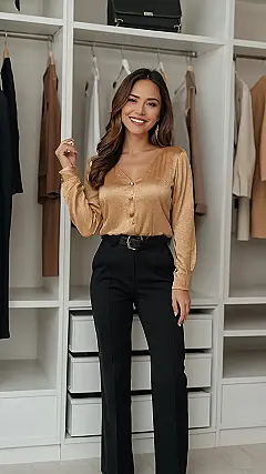 Outfit Goals: Satin and Shine: