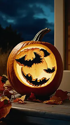 Batty for Pumpkins!  A Carving Extravaganza