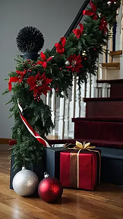 Christmas Staircase Magic