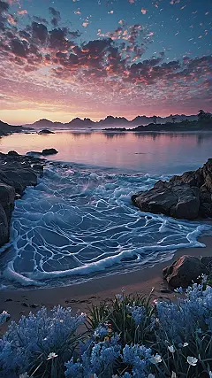 Beach Sunset Serenity