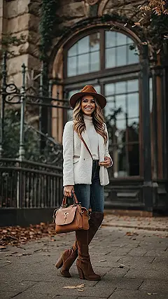 CozyChic: Autumn’s Soft Embrace
