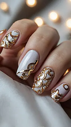 Golden Hour Nails