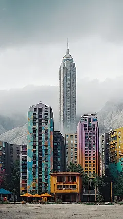 Skyline Glow Up Wallpaper