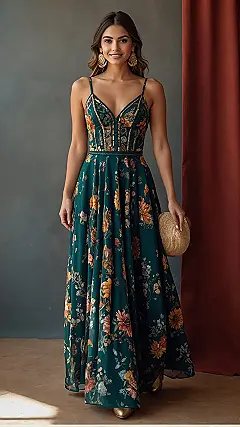 Vibrant Celebration Wear