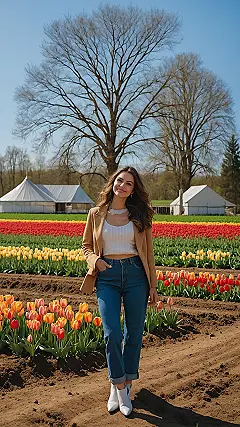 Blooming in Style: Tulip Farm Edition