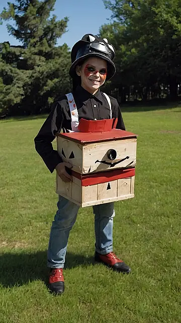 The Box of Laughs: A Funny Halloween Costume