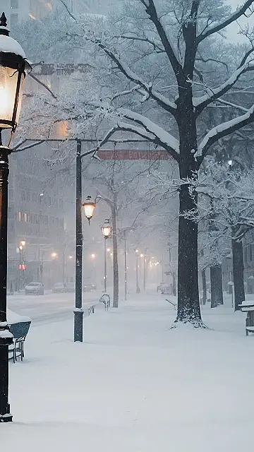 Snowbound Skyline