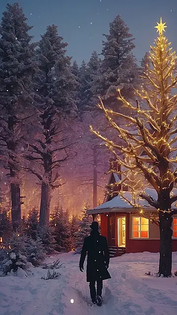 Cosmic Christmas Screens