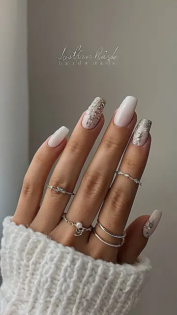 Celestial Winter Nails