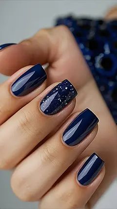 Royal Blue French Elegance