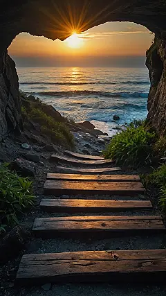 Sunset Stairway