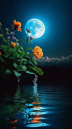 Moonlight Blossoms