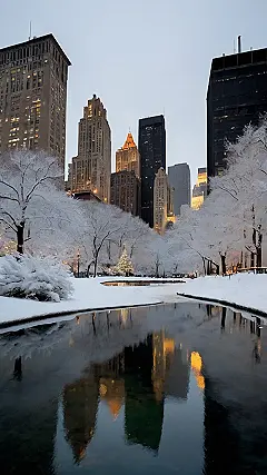 Winter Wonderland City: