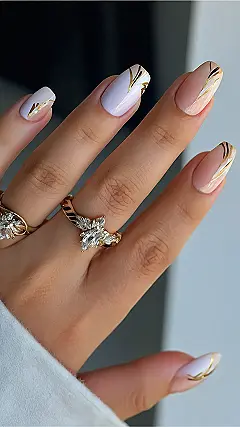 Sweet Swirl Nails