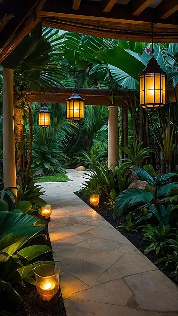 Lantern Jungle Path: