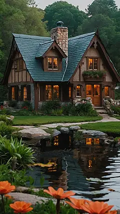 Pondside Haven: