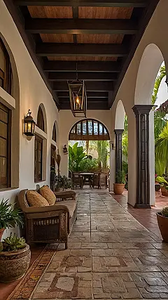 Relaxing Hacienda Escape