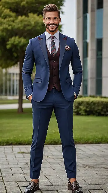 His Wedding Day Style