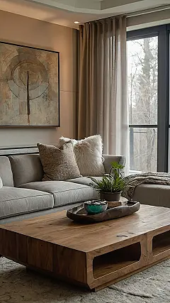 Tubular Living Room Retreat