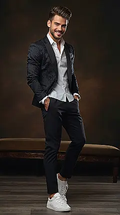 Sneaker Suit Swagger