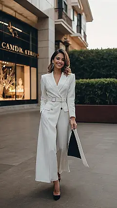 White Hot:  A Chic Look: