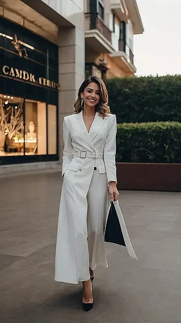 White Hot:  A Chic Look: